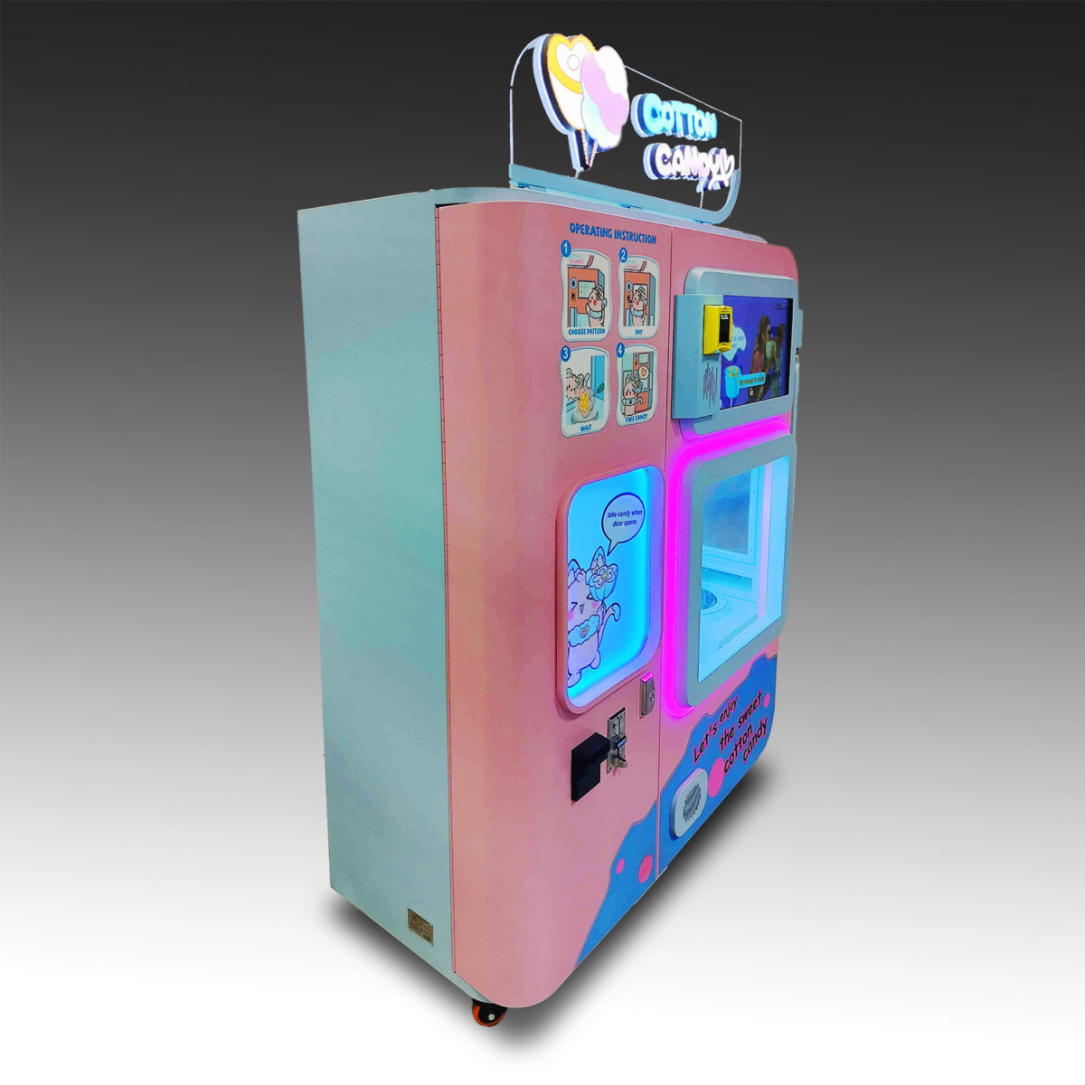 Sweet Spin Cotton Candy Vending Machine - Image 5