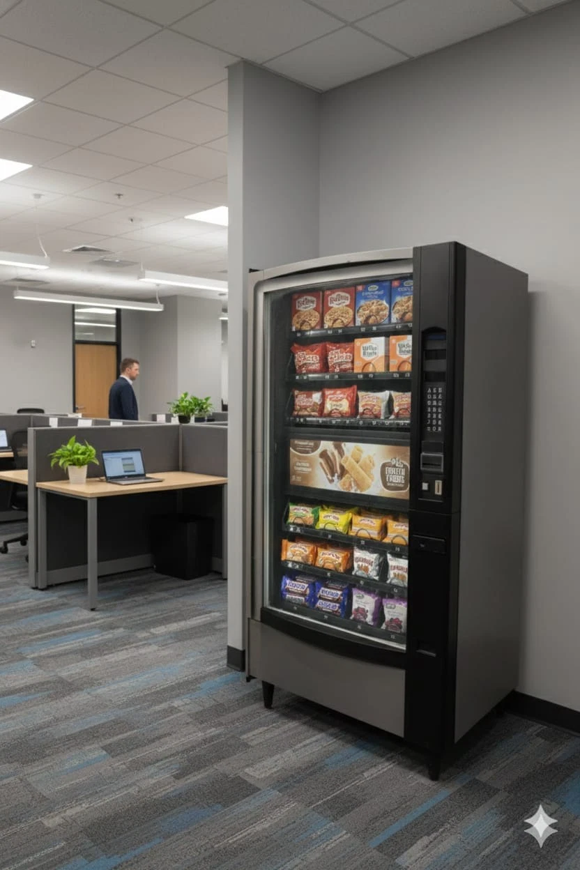 CRANE NATIONAL 455 FROZEN FOOD VENDING MACHINE (FREE DELIVERY) - Image 2