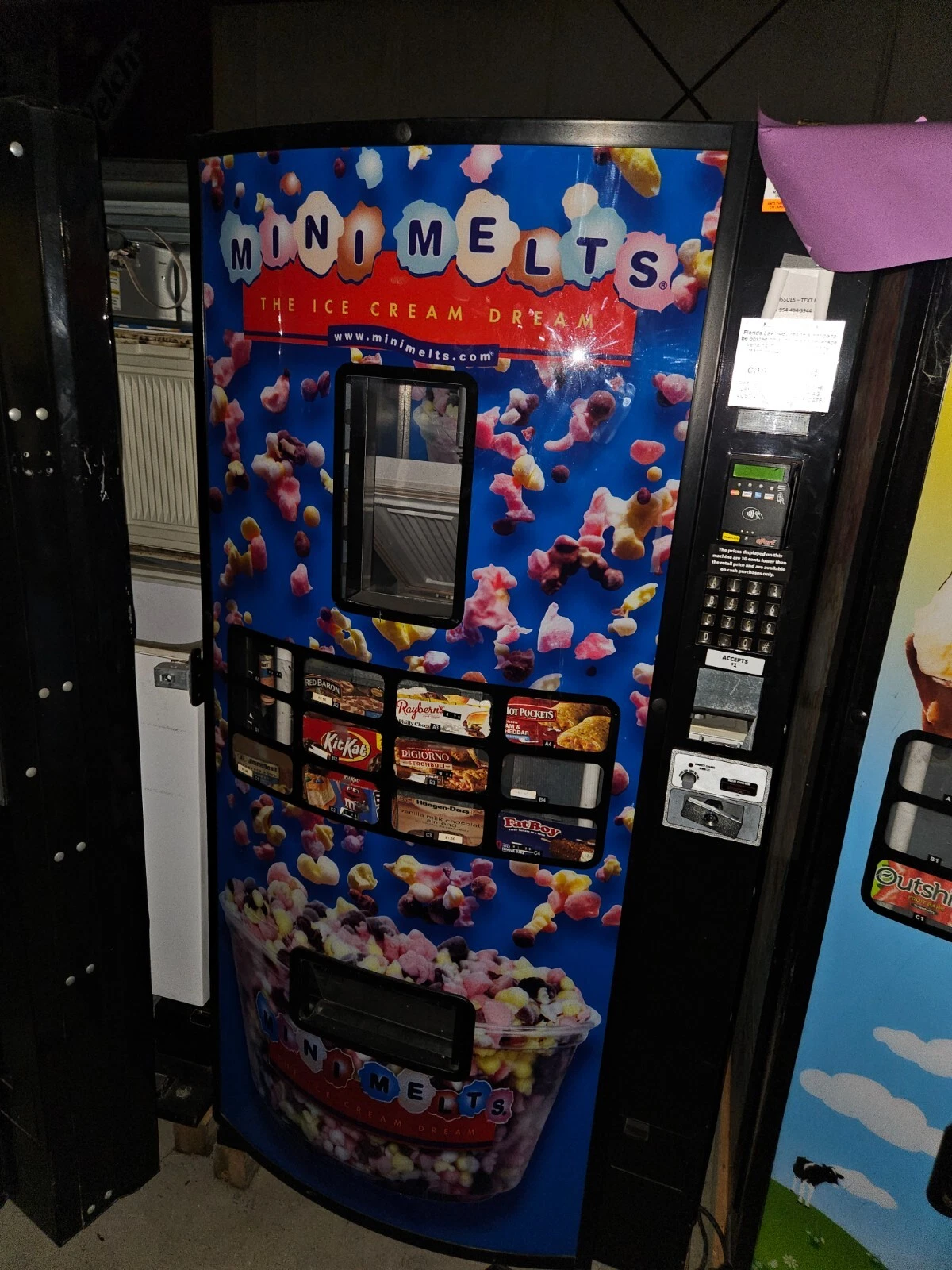 Fastcorp Z-400 Frozen Ice Cream Vending Machine As-Is Or Reconditioned MDB - Image 4