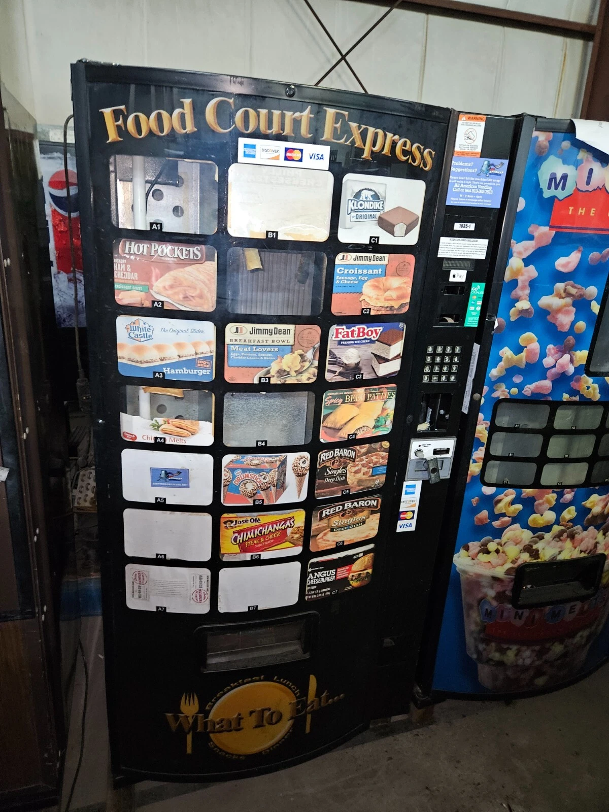 Fastcorp Z-400 Frozen Ice Cream Vending Machine As-Is Or Reconditioned MDB - Image 6