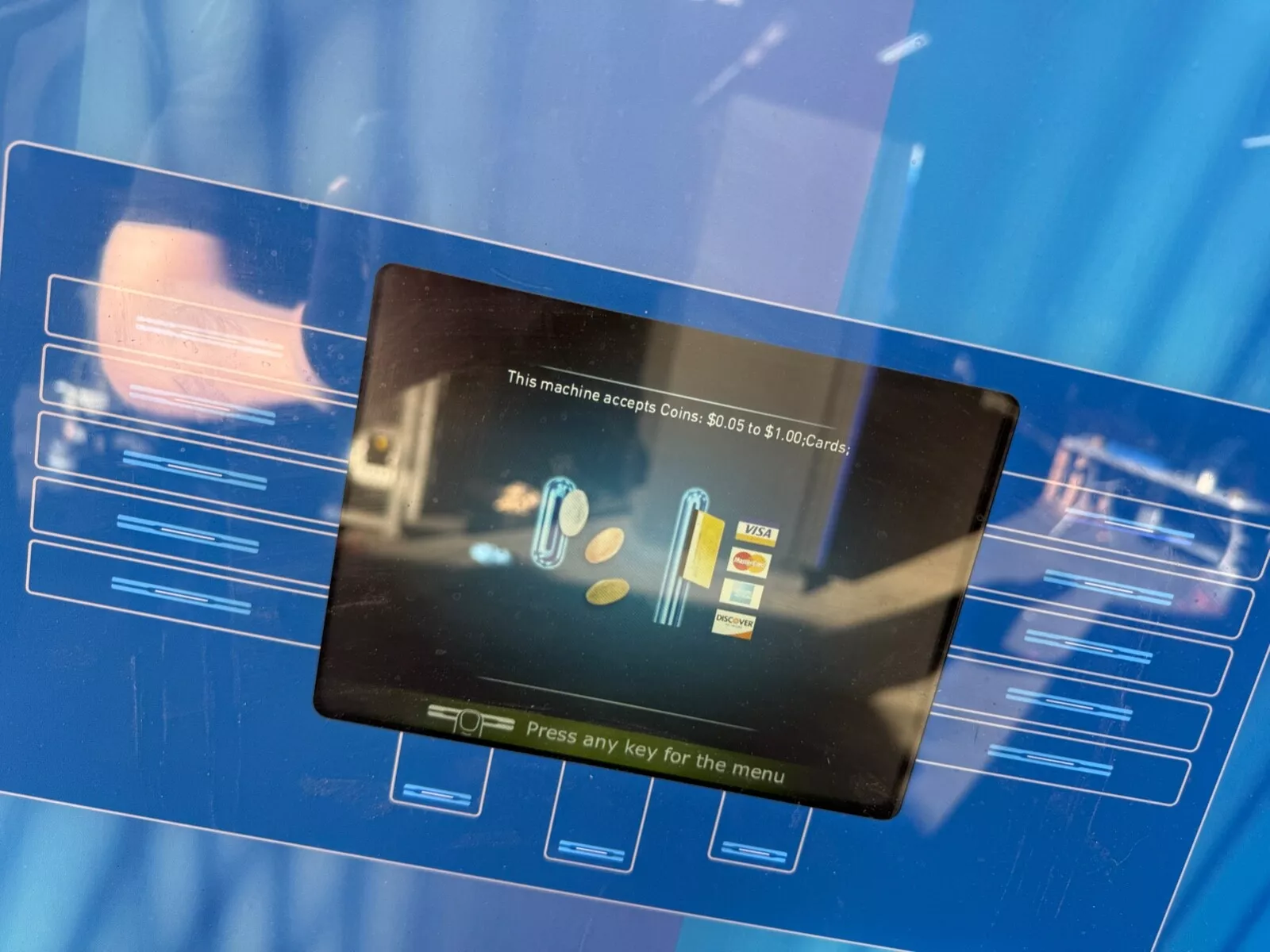 Crane Voce Media Coffee Vending Machine Model 605 - Image 6