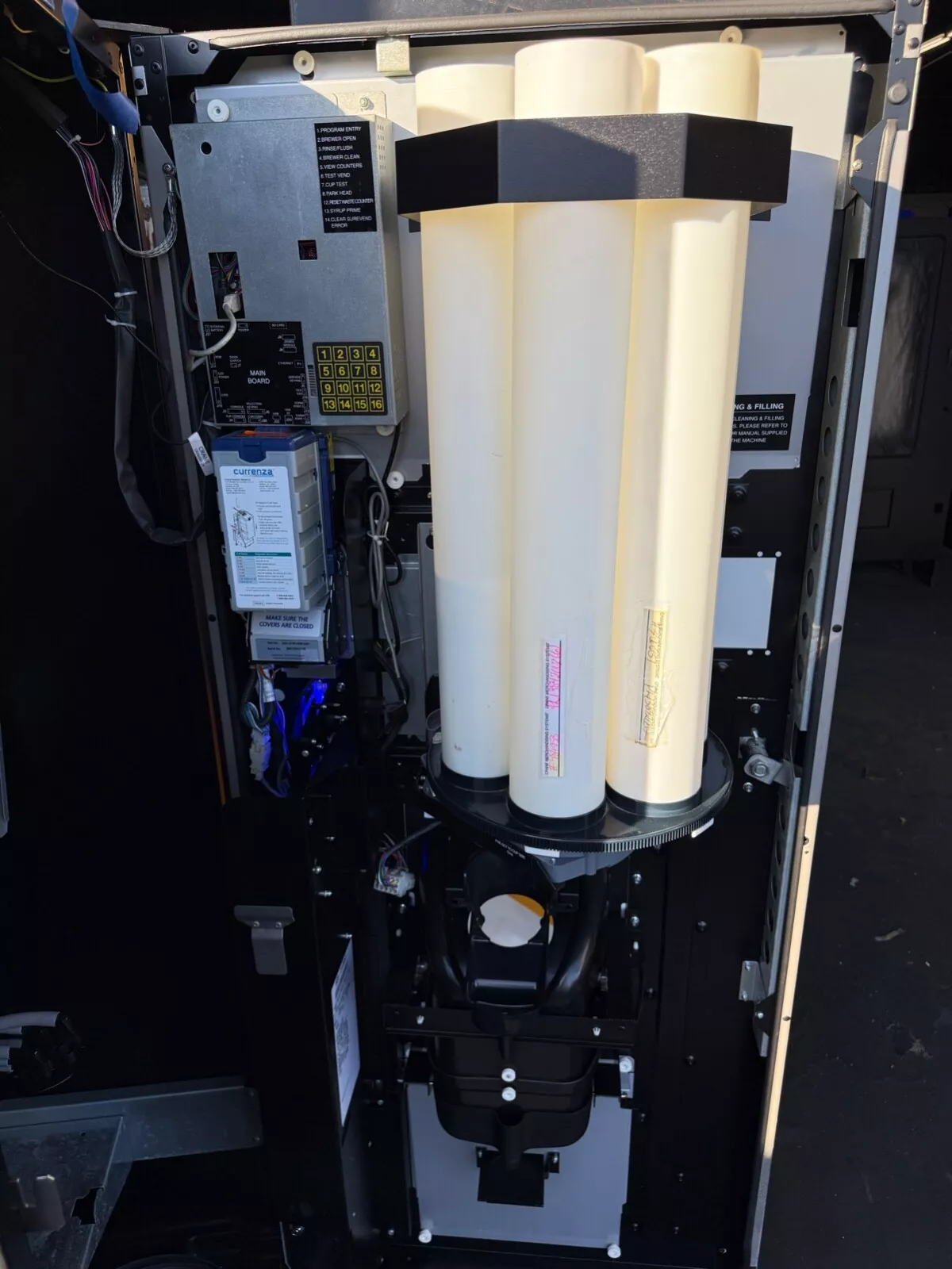 Crane Voce Media Coffee Vending Machine Model 605 - Image 8