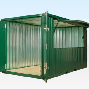 3M XL FLAT PACK KIOSK (RAL6005) – GREEN