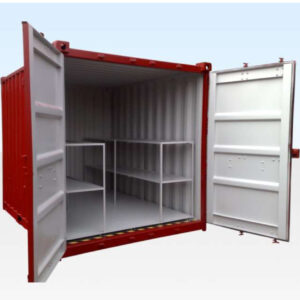 10ft Bunded Storage Container (Flat Floor)