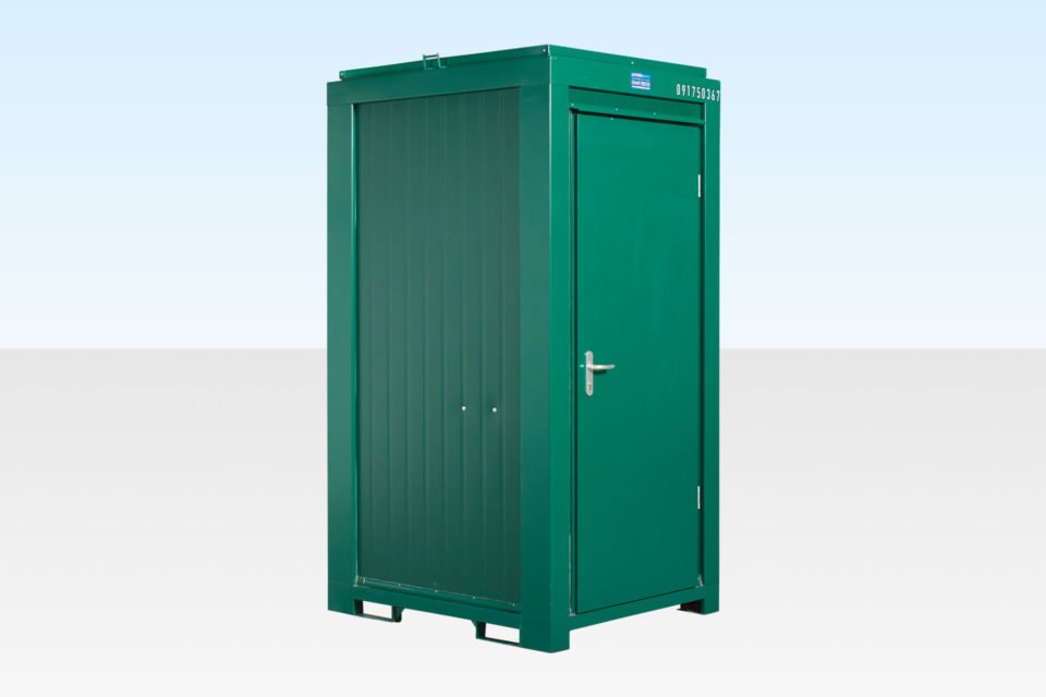 SINGLE MAINS TOILET 1.2M X 1.4M (RAL 6005) - Image 2