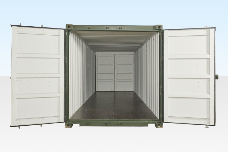 20FT X 8FT TUNNEL CONTAINER (DOUBLE END DOOR) ONE TRIP - Image 2
