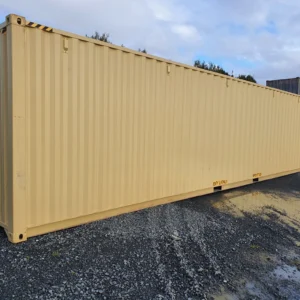 NEW One Trip High Cube 40ft Beige Shipping Container