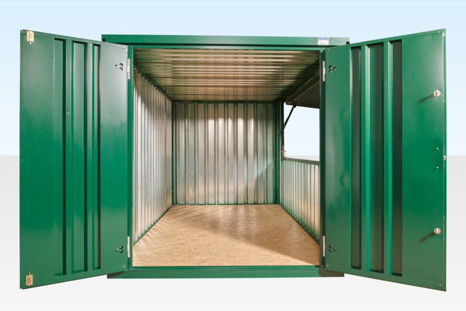 3M XL FLAT PACK KIOSK (RAL6005) – GREEN - Image 4