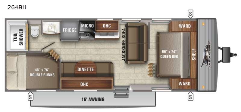 Used 2021 Jayco Jay Flight SLX 8 264BH - Image 3