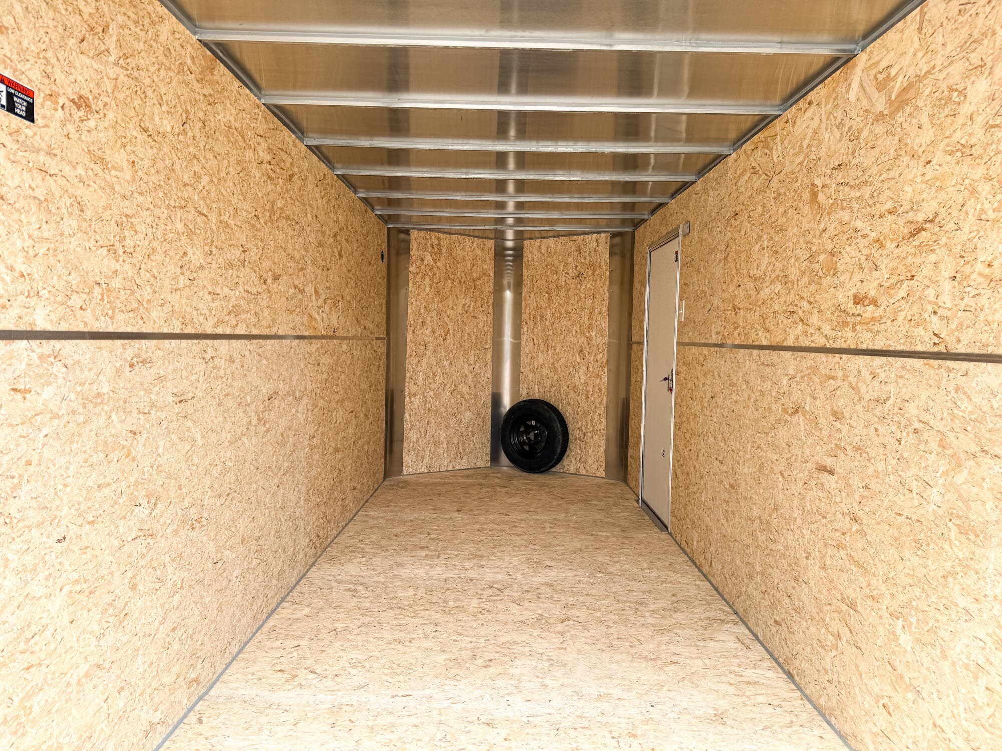 2026 H&H 7X16 ENCLOSED CARGO TRAILER-7' INTERIOR -CHARCOAL - Image 5