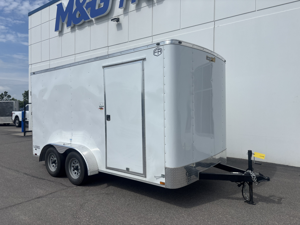 2026 FOREST RIVER 7X14 ENCLOSED CARGO TRAILER 7K - 6.5 INTERIOR - WHITE