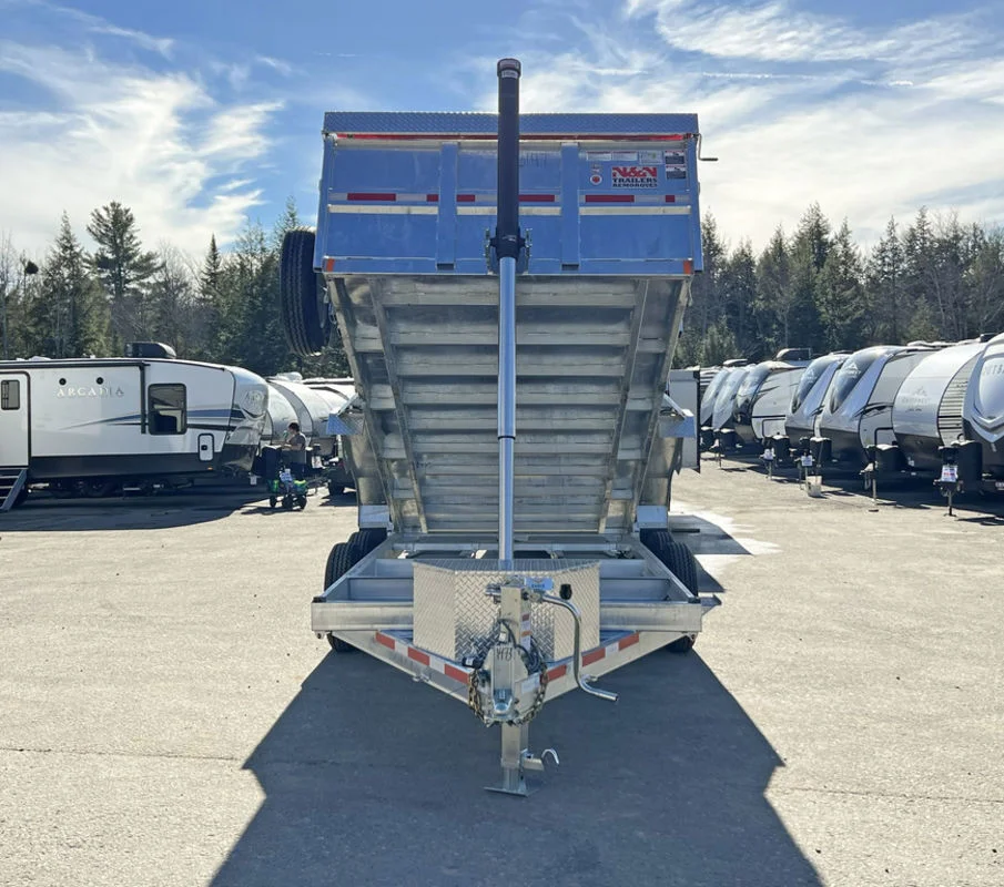 2025 N&N Trailers 7×14 14K Galvanized Hydraulic Dump Trailer - Image 17
