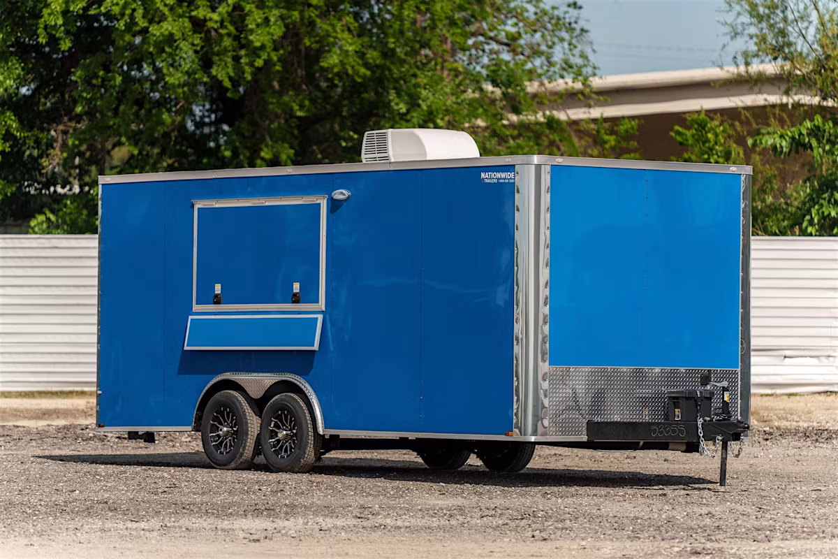 Spartan 8.5'x20' Concession Trailer w/ RV Side Door (CC) - Image 2