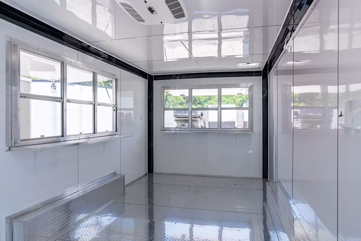 Spartan 8.5'x20' Concession Trailer w/ RV Side Door (CC) - Image 4