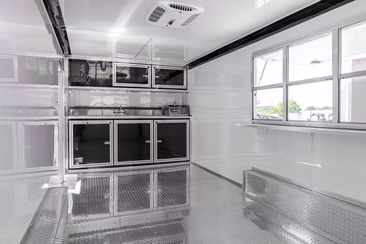 Spartan 8.5'x20' Concession Trailer w/ RV Side Door (CC) - Image 6