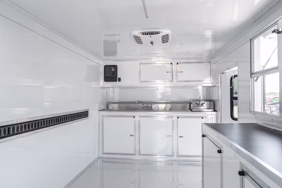Spartan 8.5'x24' BBQ Concession Trailer (CC) - Image 5