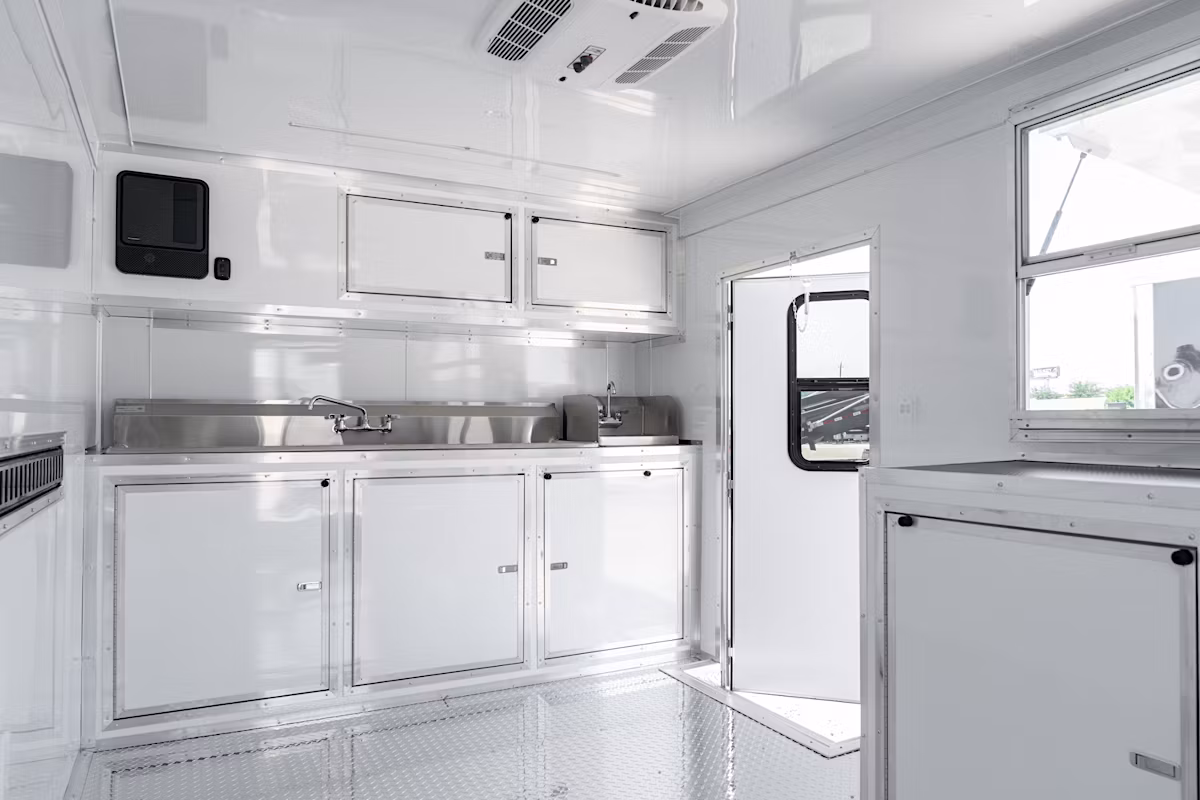 Spartan 8.5'x24' BBQ Concession Trailer (CC) - Image 6
