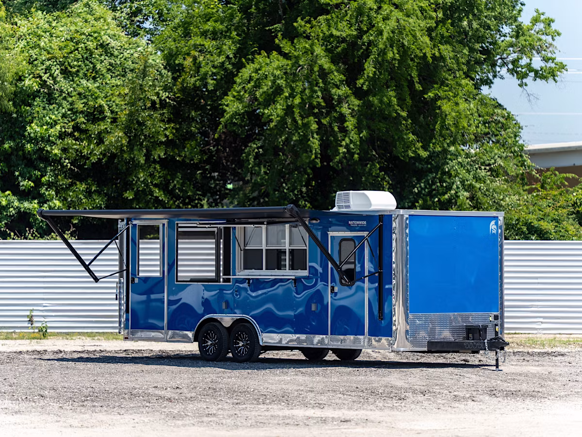 Spartan 8.5'x24' BBQ Concession Trailer (CC) - Image 9