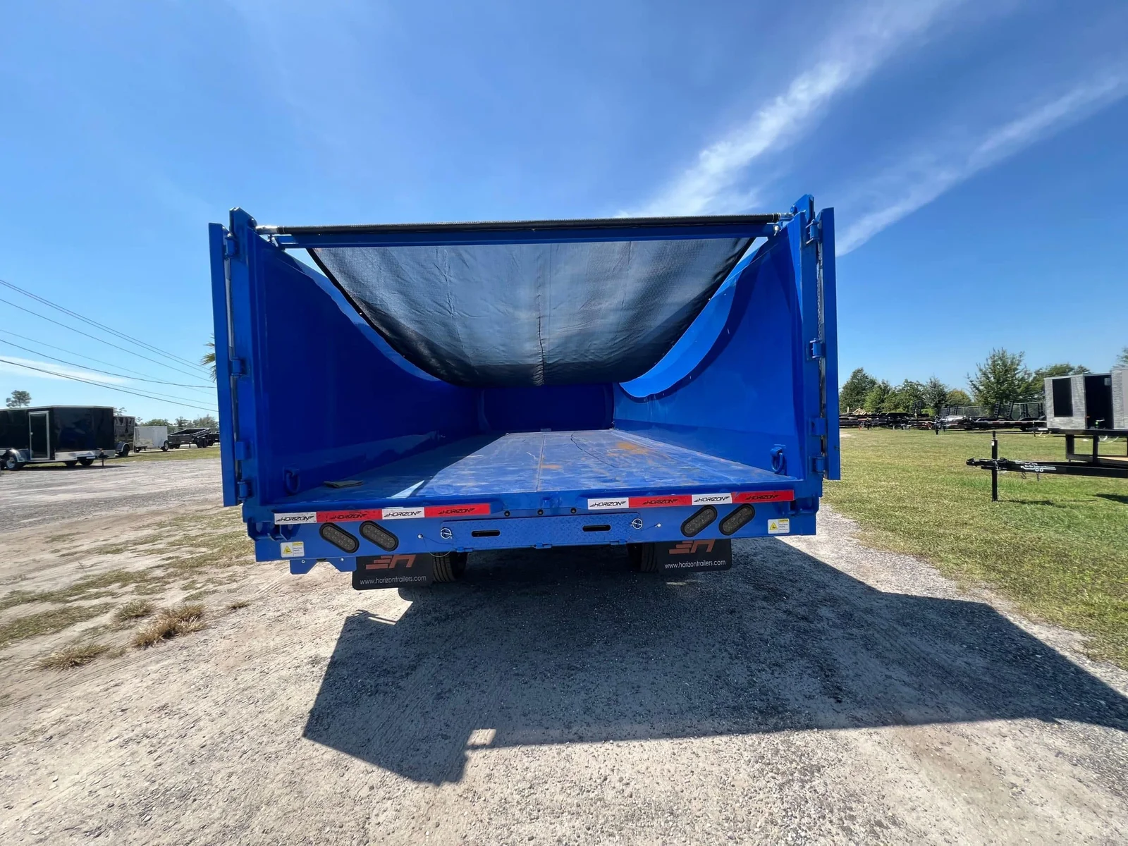 2025 Horizon Trailers HZH 96″x20′ 20k 4′ Sides Gooseneck Dump Trailer - Image 8